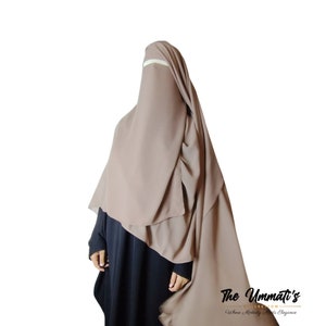 XL Two layer Niqab (super breathable)