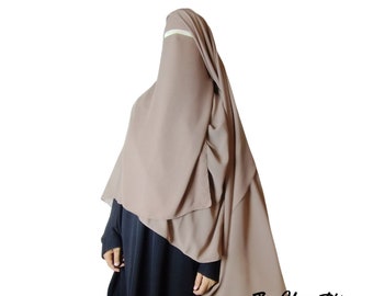 XL Two layer Niqab (super breathable)
