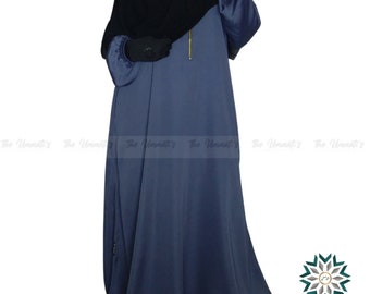 Abaya Amal Textured- (Ocean)