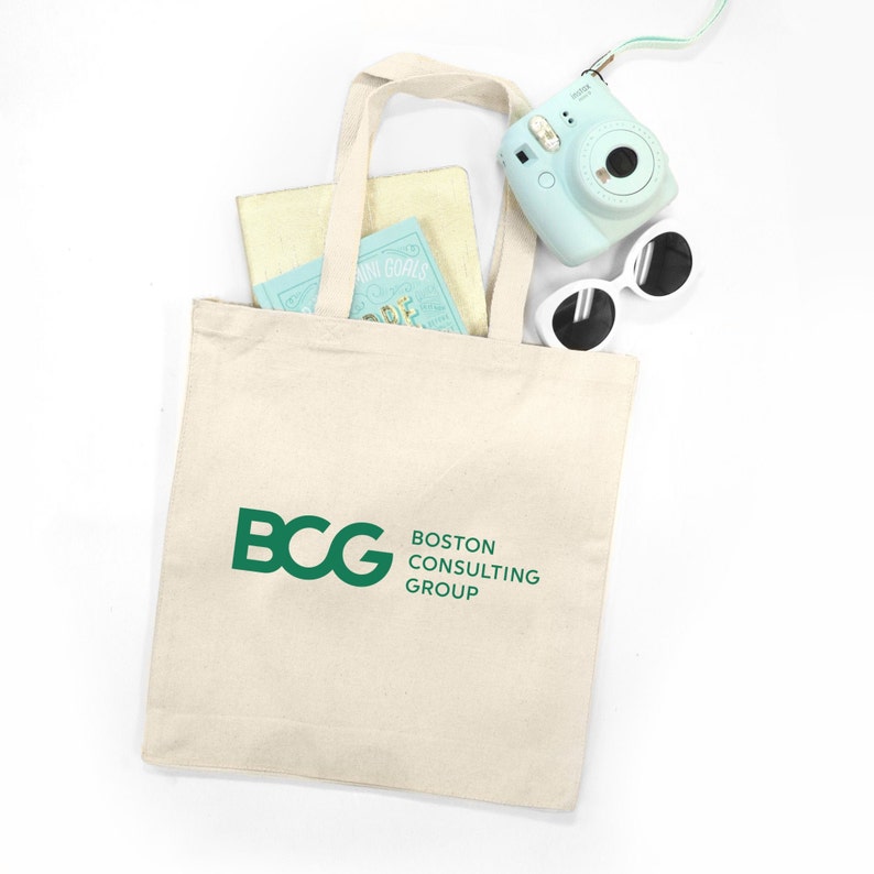 MBB Consulting Bain /& Company BCG Tote Bag 100/% Cotton Canvas Heavy-duty McKinsey