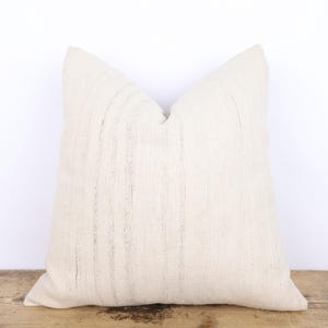 Handwoven Hemp Kilim Pillow, Turkish Kilim Pillow, 20x20 Pillow Cover, Hemp Wool Pillow, Home Decor, Sofa Hemp Kilim Pillow, Pillow Shams