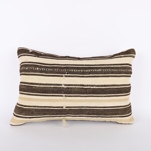 Hemp Kilim Pillow, 16x24 Pillow Cover, Turkish Kilim Pillow, Decorative Throw Pillow, Home Decor, Wool Pillow, Cushion Cover, Sofa Pillow
