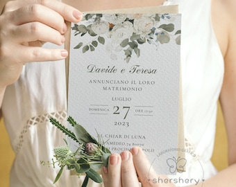 Partecipazioni Matrimonio , Einladung zu Hochzeiten , Partecipazioni Matrimonio Originali online, Esempi Originali inviti Matrimonio,
