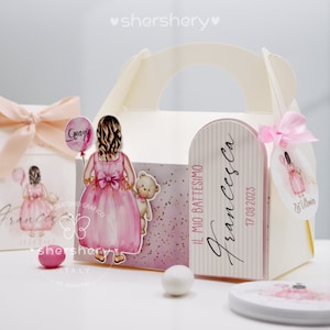Scatolina Sagomata Personalizzabile, confezione bomboniere battesimo, Scatoline für bomboniere, Scatoline portaconfetti nascita maschio