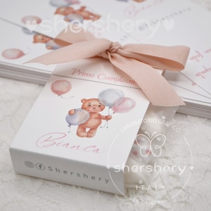 Porta Konfetti FAI DA TE, Porta Konfetti Battesimo, Battesimo Bambino, Porta Konfetti Compleanno, Battesimo Bambina