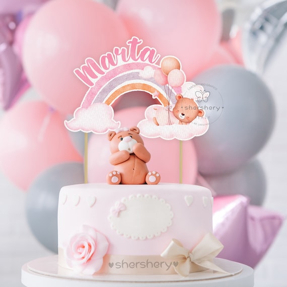 Topper Torta Battesimo, Topper Torta Compleanno, Topper Torta Personalizzato,  Cake Topper, Topper, Topper Torta Battesimo Bimbo 