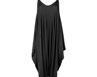 Black harem jumpsuit uk Clearance