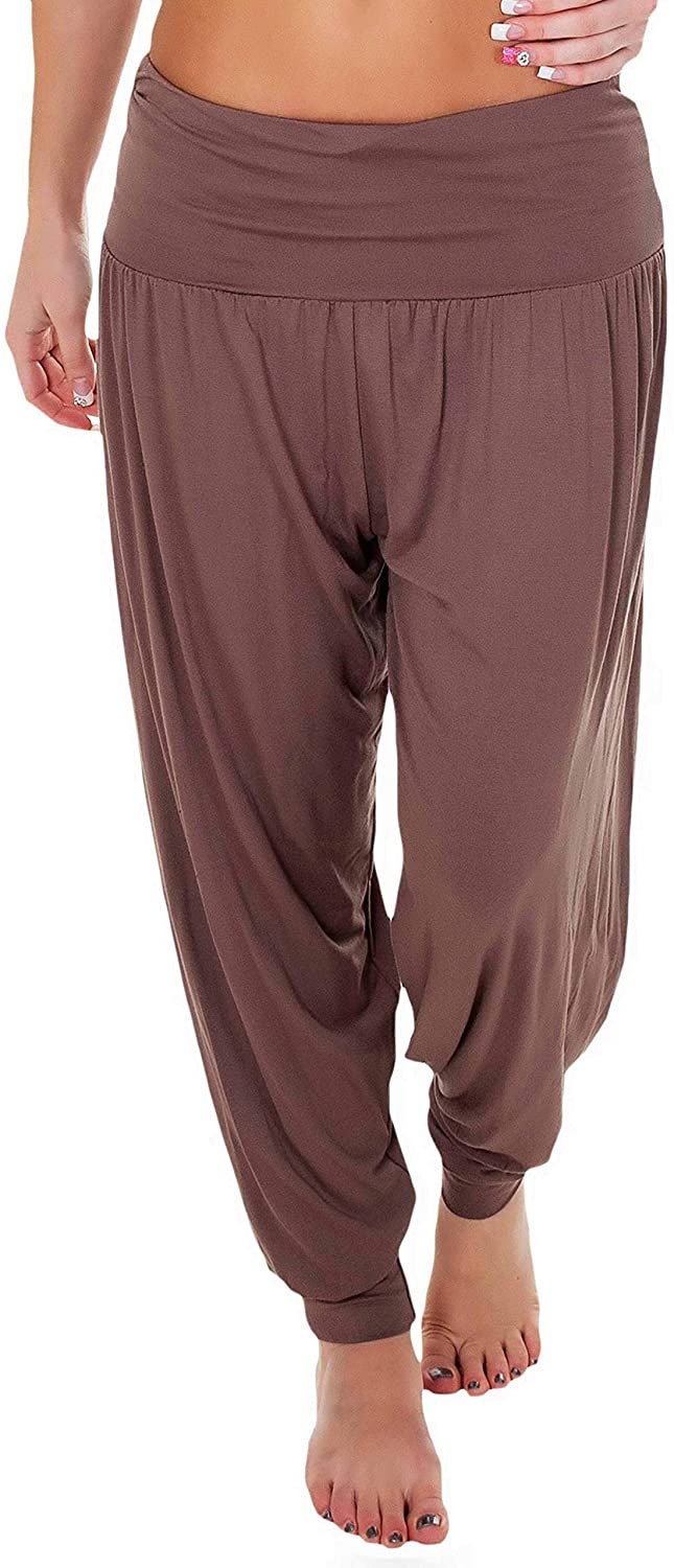 Harem Baggy Trousers Women Full Length Plain Ali Baba Leggings | Etsy