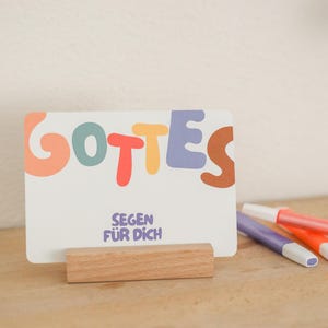Postkarte - Gottes Segen