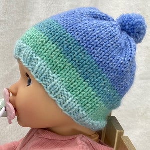 Baby Hat Special: Newborn Beanie Ocean Waves