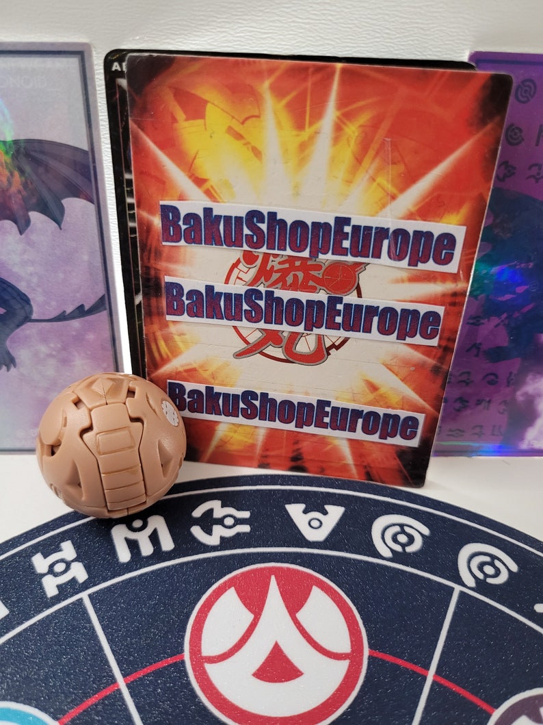 Bakugan Tuskor Subterra B2 SELTEN Bild 5