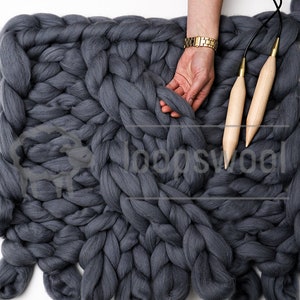 Chunky Blanket Arm Knitting: In-Person Workshop Westwood, NJ 2/18/24 – The  Crafty Kit