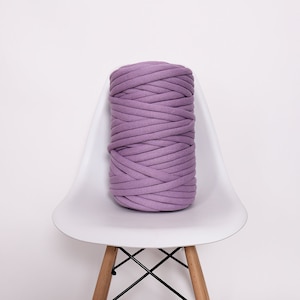 COTTON yarn, 1 BALL 0,45 kg 22,5 m, Arm knitting yarn, Chunky COTTON knit yarn, Safe for children, Super bulky big yarn image 8