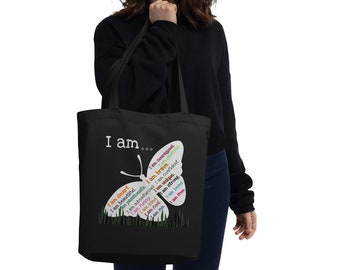 I am...Inspirational Eco Tote Bag