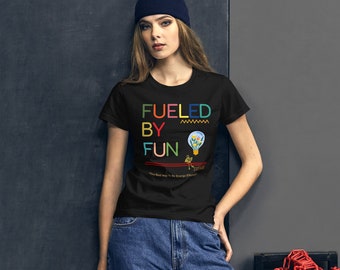 Fueled By Fun Women's short sleeve t-shirt