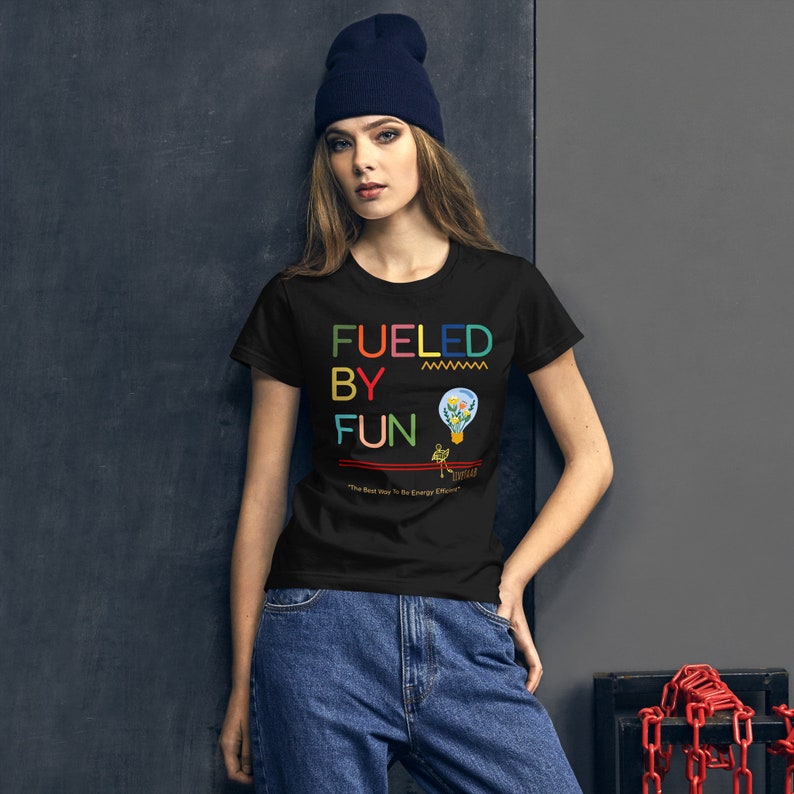 Fueled By Fun Women's short sleeve t-shirt image 1