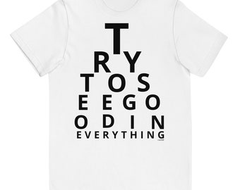 Focused On Good Youth jersey t-shirt