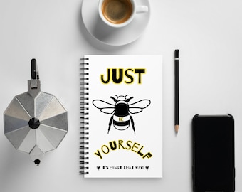 Be Yourself Spiral notebook
