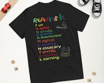 Reading Is....Youth jersey t-shirt