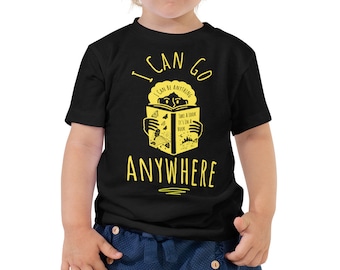 I Can Go Anywhere Kids Reading Tee