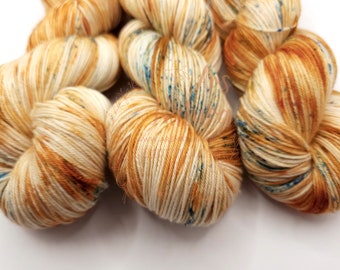 SAISONNIER "Savane",  Laine teinte main, base au choix - Merinos, MerNylon, Singles, Mohair, Suri, Lace, Fing, DK, Soie...