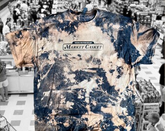 XXL / Market Casket Bleach Dyed T Shirt