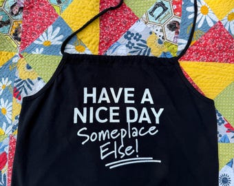 XXL |  Discounted Have A Nice Day Someplace Else halter top