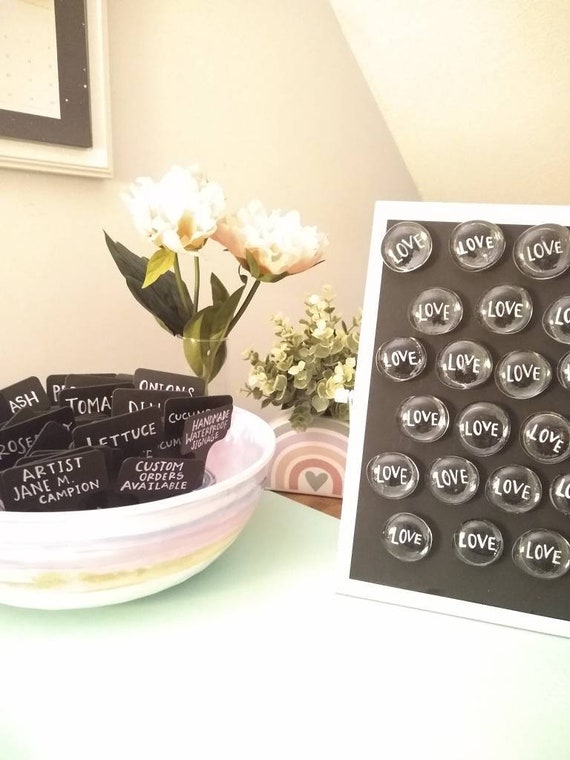 Handmade Love Set of 4 Etsy