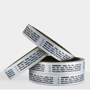 PROLONG ingredient labels