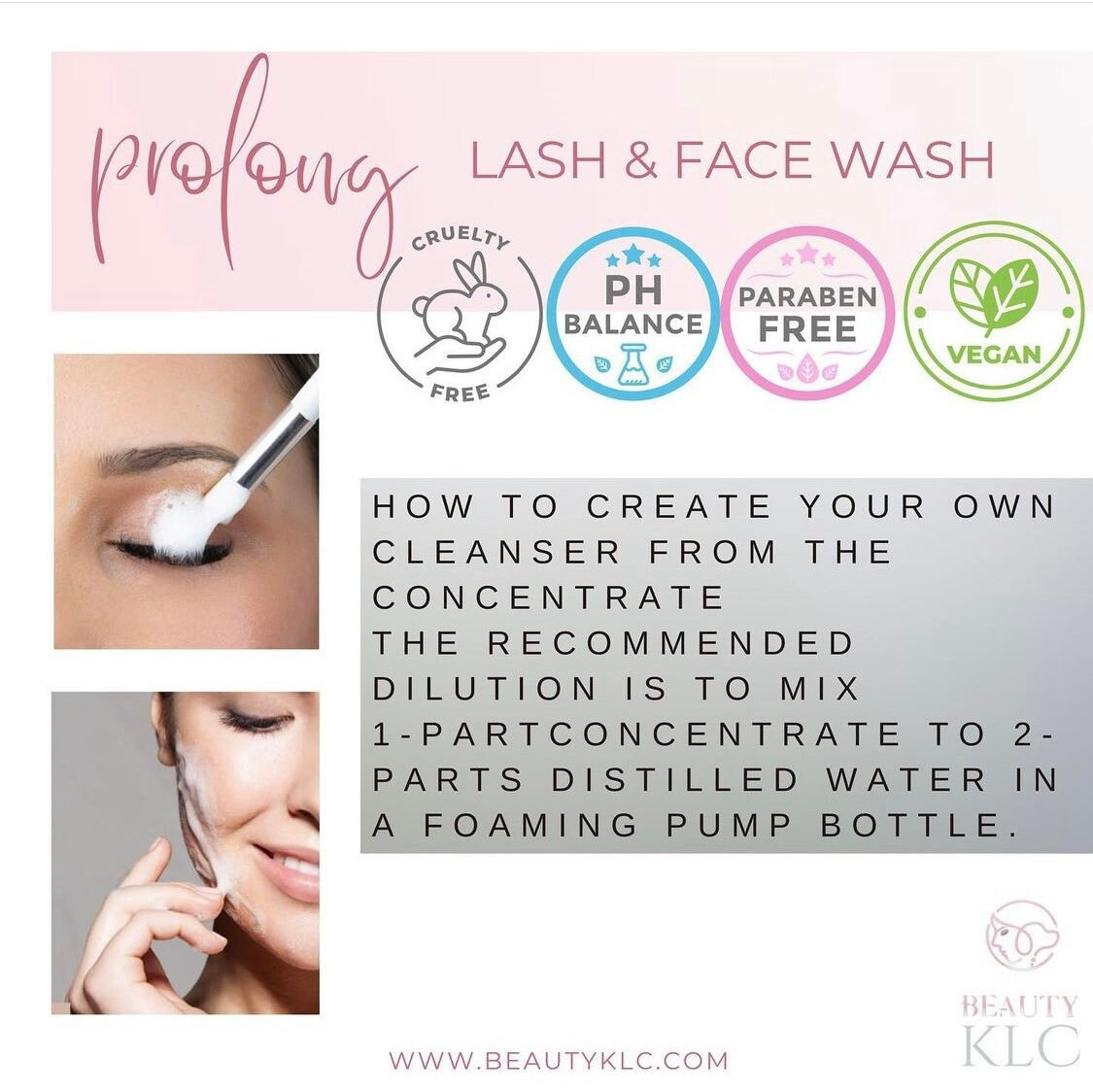 PROLONG Ingredient Labels Etsy