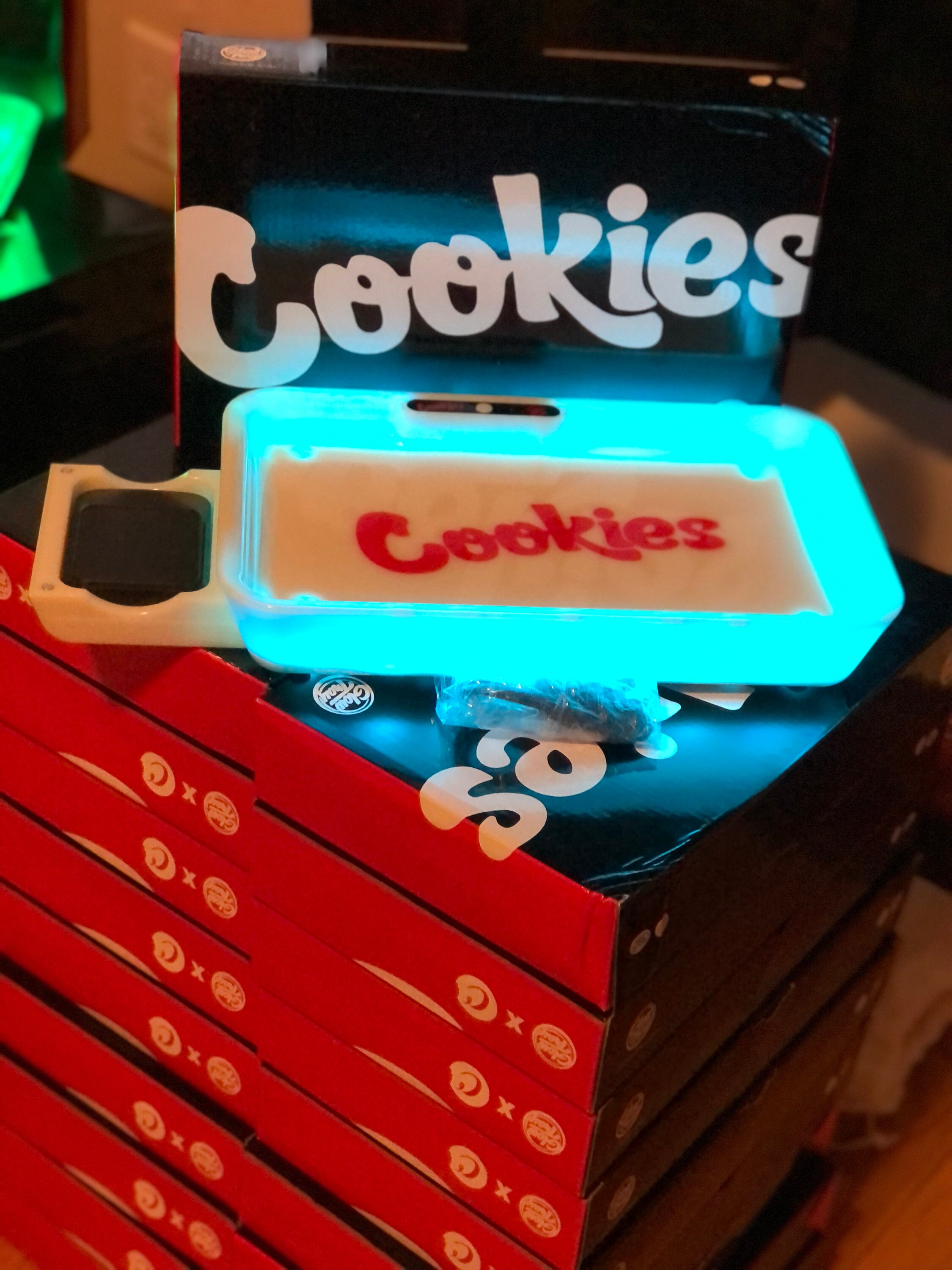 LED Rolling Tray With Scale. Etsy