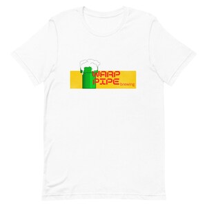 Warp Pipe Brewing Video Game Inspired T-Shirt - Shirt for Video Game Lovers