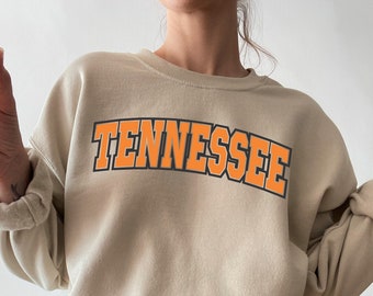 Sweatshirt Tennessee, shirt Tennessee, vakantieshirt, cadeau voor mannen, cadeau voor vrouwen, cadeaus Tennessee, collegeshirt, shirt wedstrijddag