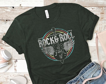 Rock & roll t shirts sales