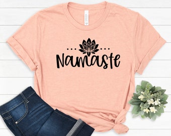 Namaste Shirt, Workout Shirt, Funny Yoga Shirt, Meditation Shirt, Yoga Shirt Gifts, Yoga Gift, Trending Now, Gym Shirt, Gift for Her
