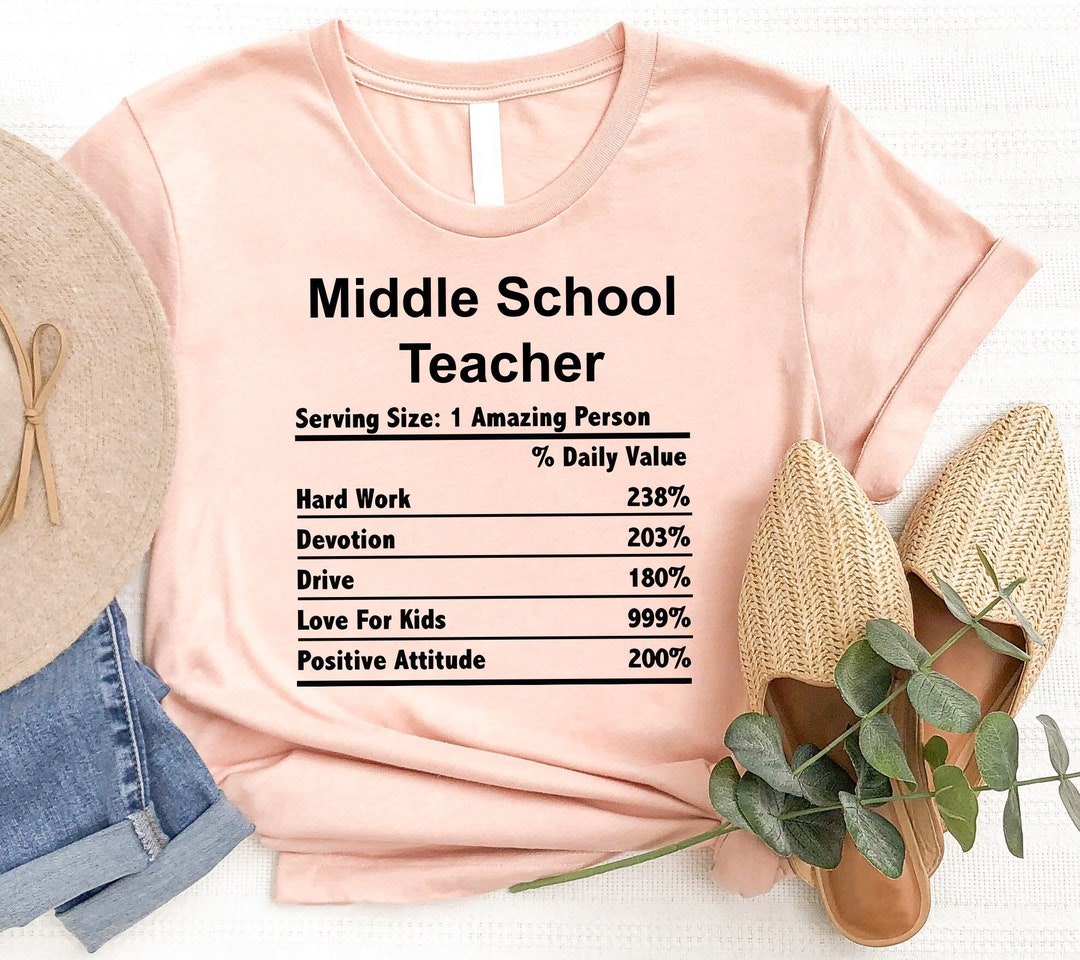 Cute shirts for middle school on sale