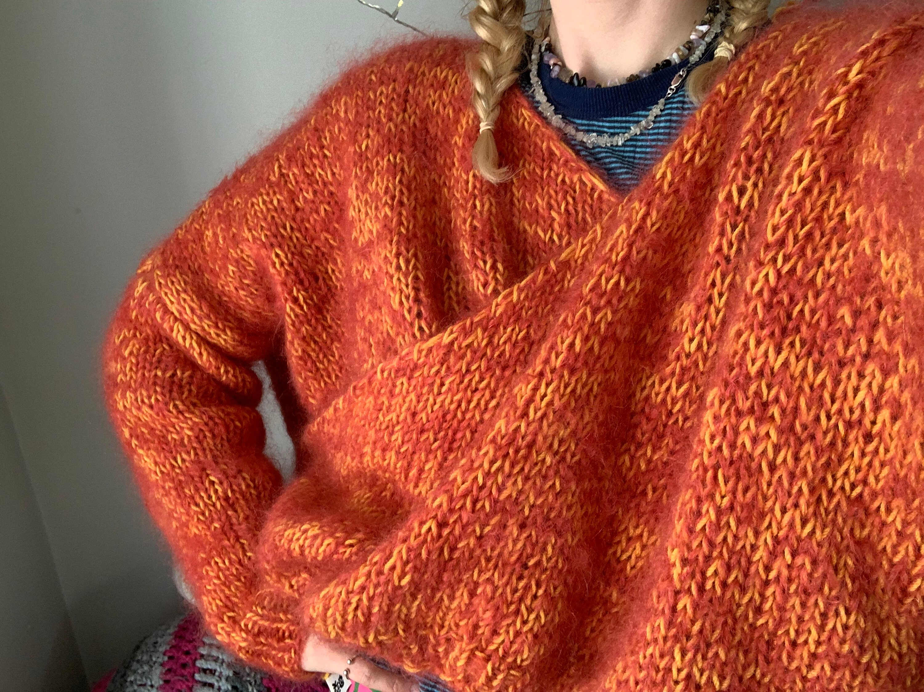 Crossover Jumper - Etsy UK
