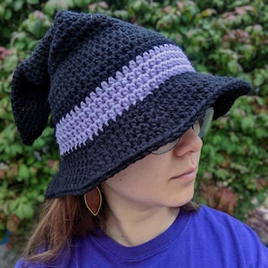 Customizable Crochet Witch's Hat