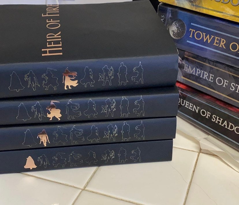 Dust Jackets for Sarah J Maas Throne of Glass Series - Etsy UK