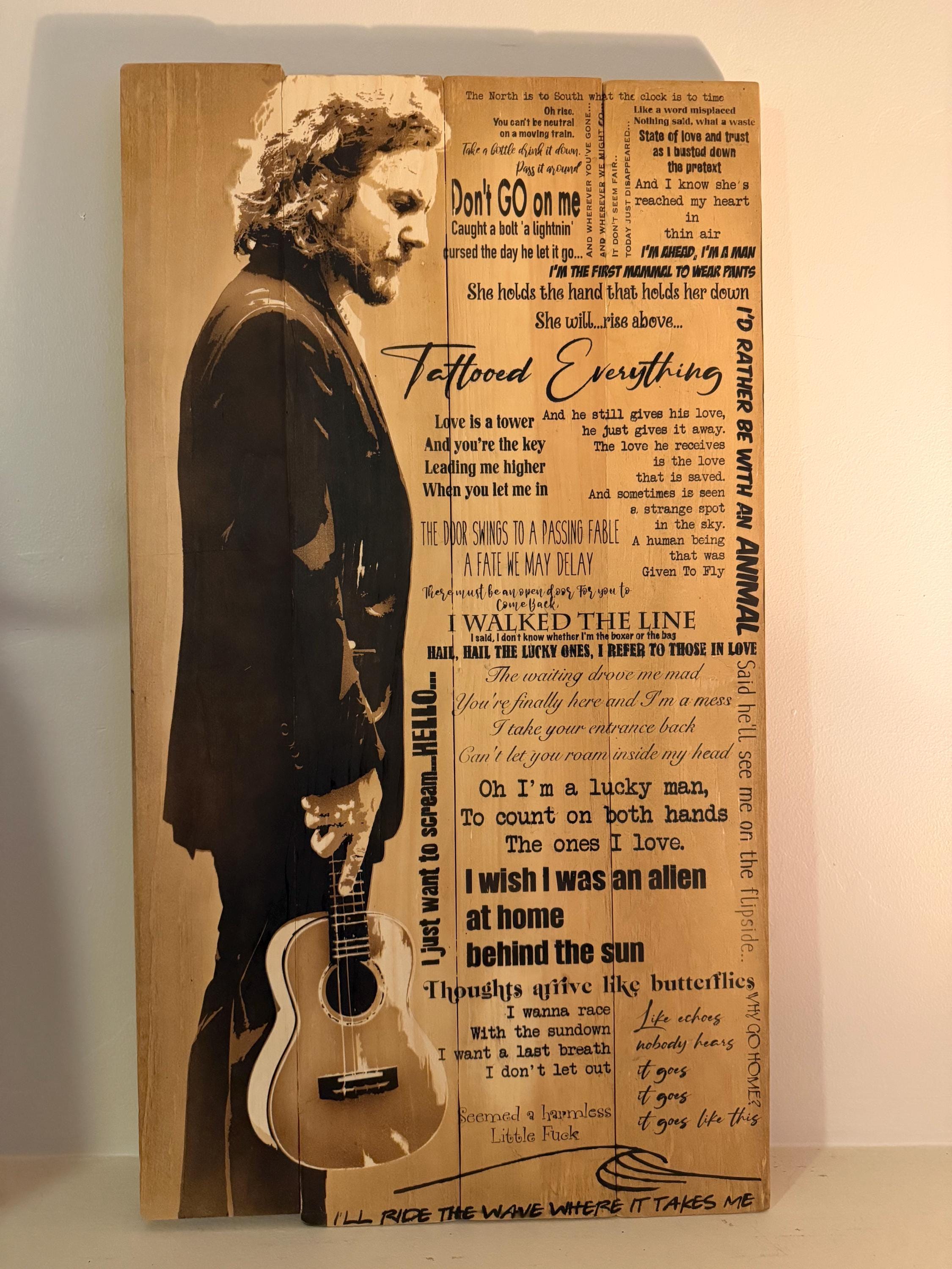 Eddie Vedder Poster - Etsy Canada