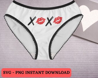 Abrazos y besos San Valentín SVG/ Travieso SVG/Día de San Valentín SVG/Regalo San Valentín/Regalo de pareja/Descarga digital para Cricut y máquinas de corte
