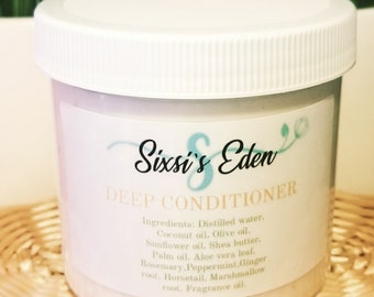 Deep Conditioner Treatment| For Dry & Damage Hair| Made w/ Hair beneficial ingredients | Stimulates Hair Growth| Strengthens Weak Hair.