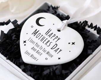 First Mothers Day Gift From Baby Heart Ornament Mothers Day Presents, Gift For Mom from kids, Gift for Mum, Nanny Gift, Mummy Gift, Mum Gift