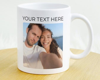 Taza personalizada, Taza de café, Taza con texto personalizado, Taza con foto, Taza con foto impresa, Taza con imagen personalizada, Taza con foto y texto, Regalo con foto