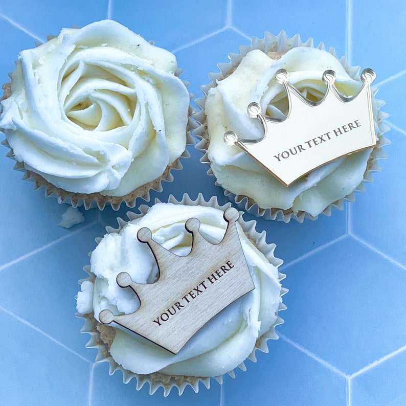 Crown Cake Topper Jubilee Cupcake Topper Platinum Jubilee Cake Etsy