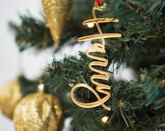 Personalised Baubles Name Christmas Tree Decoration Personalized Christmas Ornament Secret Santa Gift Stocking Gift Tag