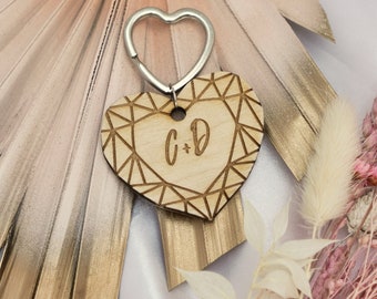 Portachiavi Coordinati A Forma Di Cuore Per Coppie, Simbolo Di Amicizia E Colori Vivaci Perfetti Per San Valentino 95331974