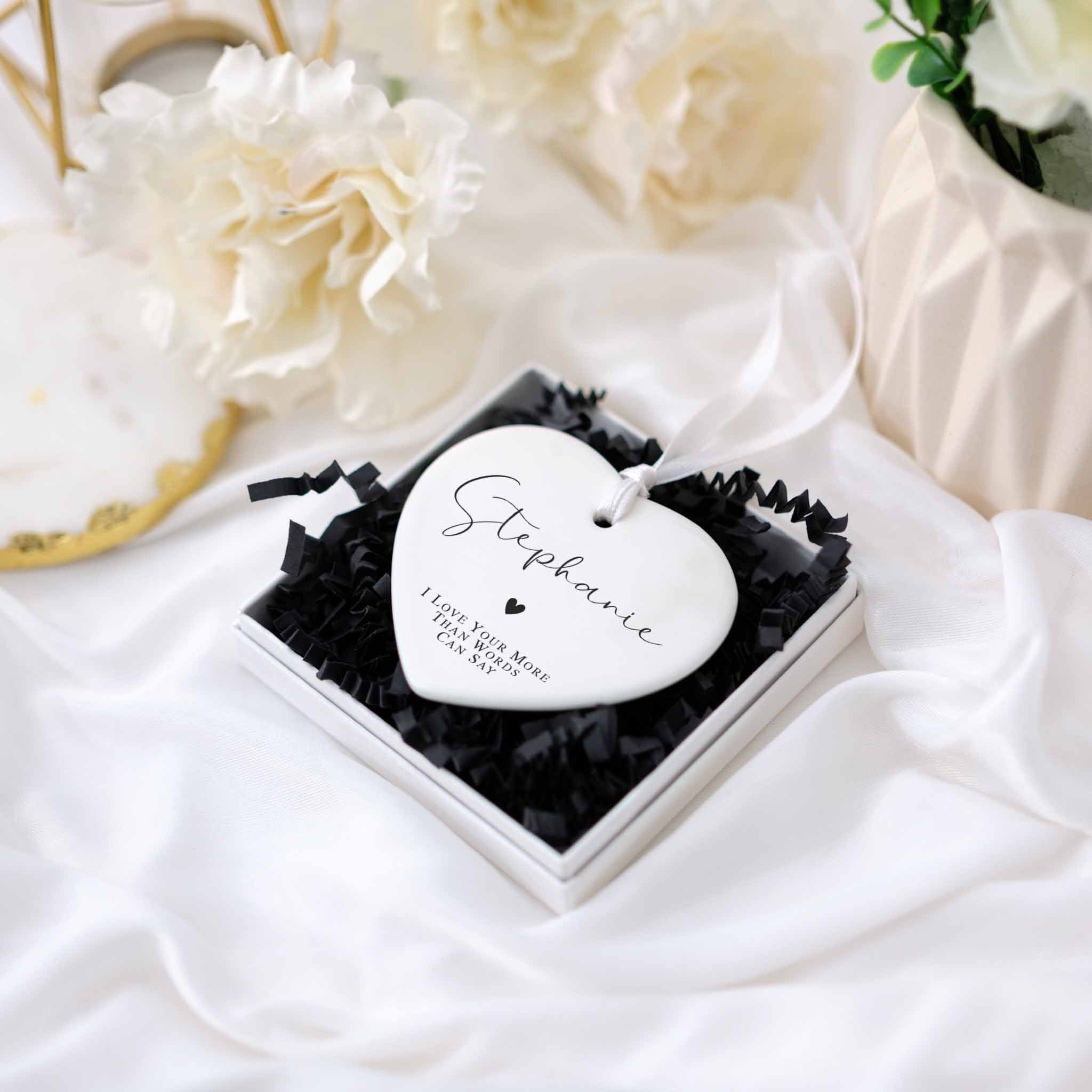 JMIMO Portachiavi Personalizzato Per Marito - Regalo San Valentino/Anniversario - Acciaio Inossidabile Con Incisione