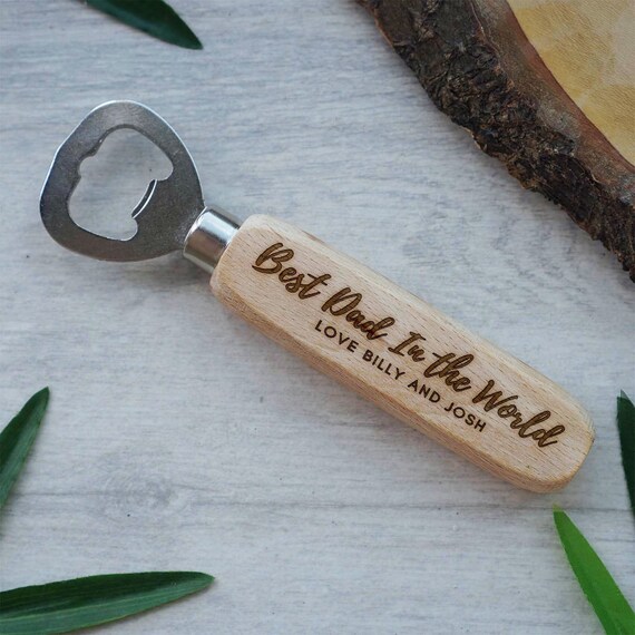 Personalised cheap bottle opener