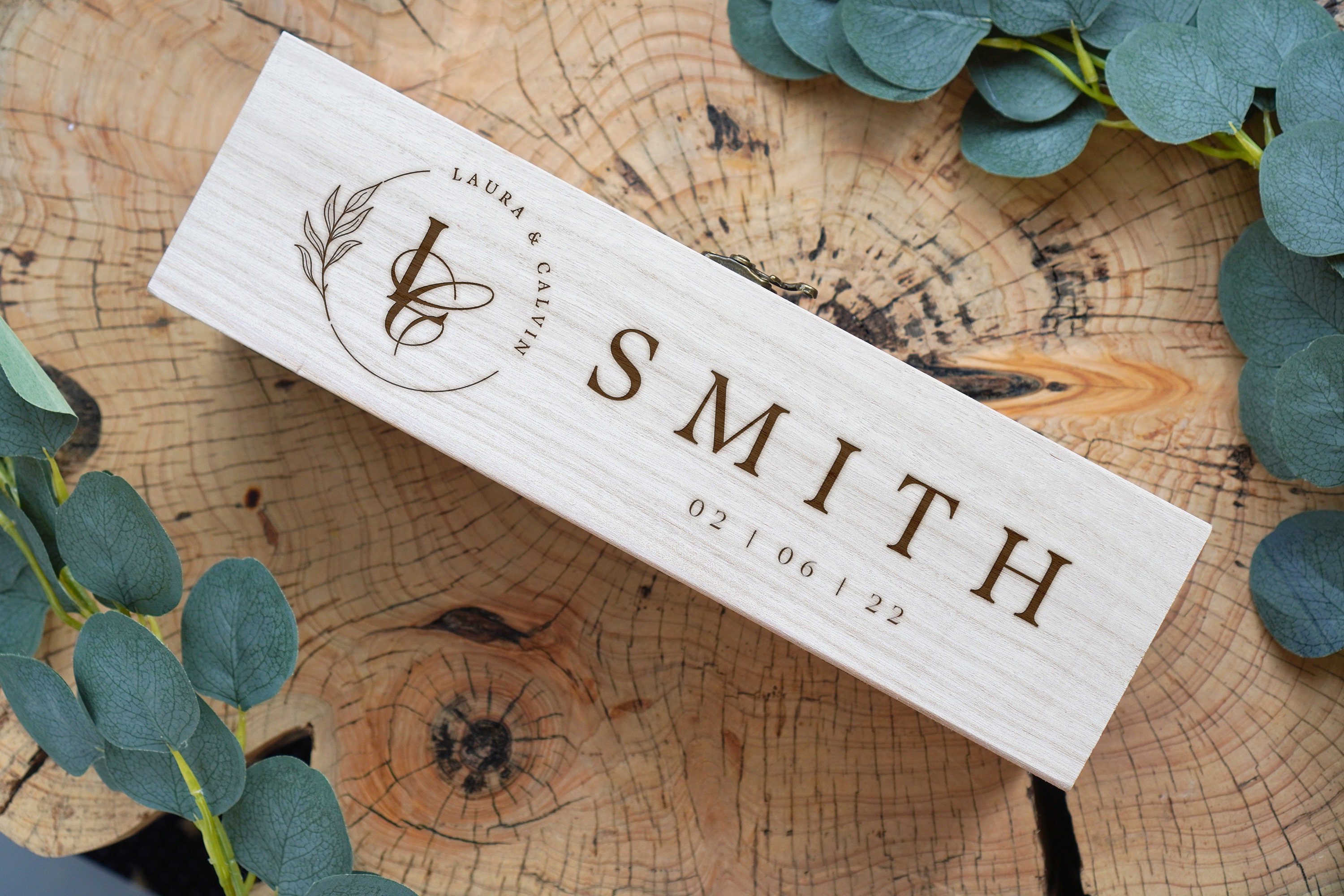 Personalised Wedding Wine Box Wedding Ceremony Wedding Wine Etsy